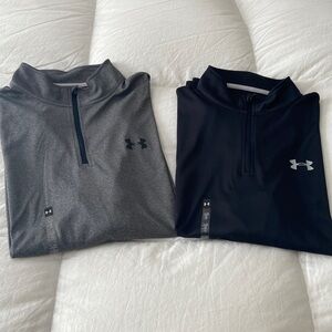 NWOT BUNDLE Under Armour, logo long sleeve shirt, size L